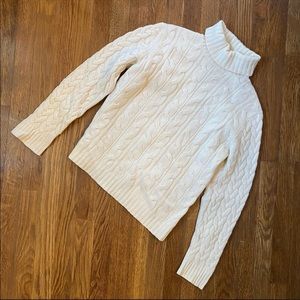 Brooks Brothers Cable Knit Turtleneck